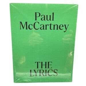 New The Lyrics 1956 to the Present by Paul McCartney 2021, Hardcover Sealed